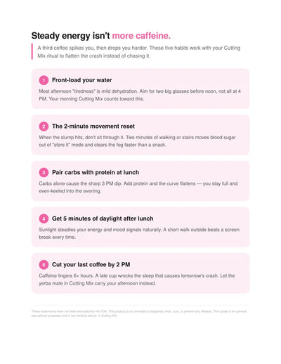 Coffee Crushing (Habits To Destroy Caffeine Reliance)