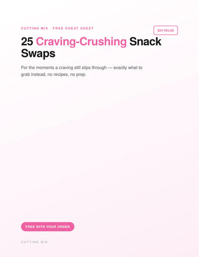 25 Craving Crushing Snack Swaps
