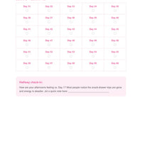 90 Day Craving Tracker