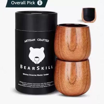 OakSip™ Wooden Whiskey Cup