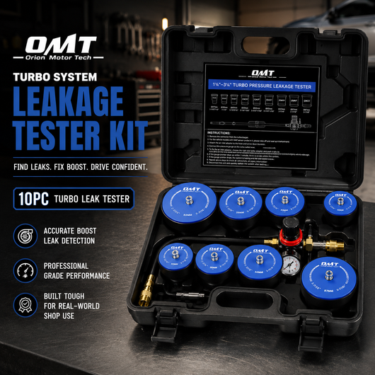 Orion Motor Tech Turbo System Leakage Tester Kit 10pc