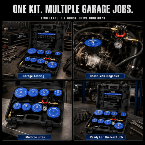 Orion Motor Tech Turbo System Leakage Tester Kit 10pc
