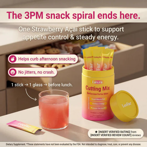 Luxra Cutting Mix - Calm the Cravings, Skip the Snack Spiral