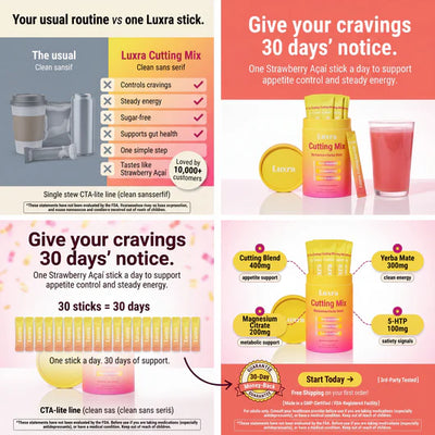 Luxra Cutting Mix - Calm the Cravings, Skip the Snack Spiral