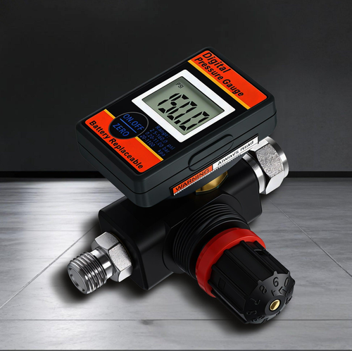 Heavy-Duty Digital Tire & Air Pressure Regulator Kit